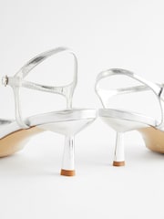 Silver Forever Comfort® Low Simple Sandals - Image 7 of 10