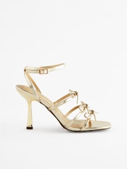 Gold Forever Comfort® Multi Bow Sandals - Image 3 of 7