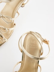 Gold Forever Comfort® Multi Bow Sandals - Image 6 of 7