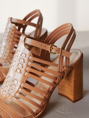 Camel - Signature Fischersandalen aus Leder - Bild 6 von 6