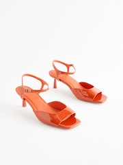 Orange Forever Comfort® Low Simple Sandals - Image 3 of 8