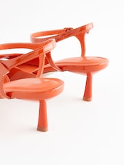 Orange Forever Comfort® Low Simple Sandals - Image 5 of 8