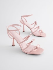 Pink Forever Comfort® Multi Bow Sandals - Image 3 of 8