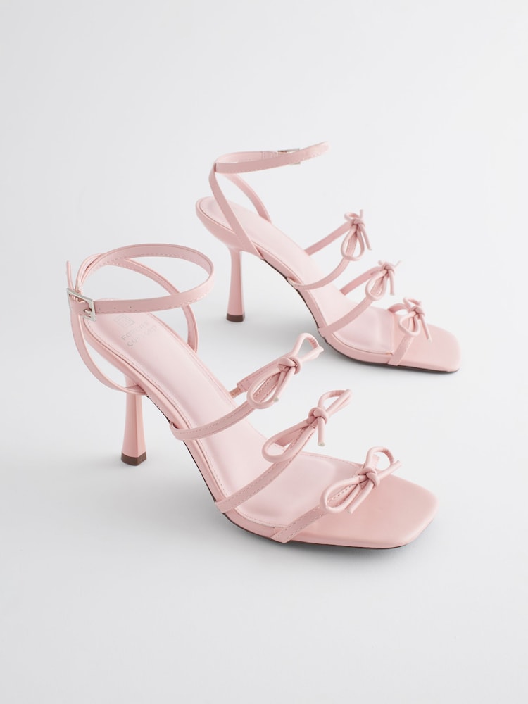 Pink Forever Comfort® Multi Bow Sandals - Image 3 of 8