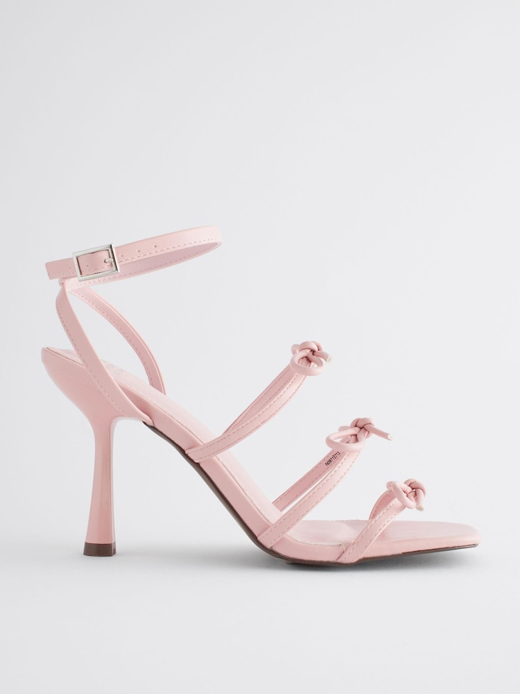 Pink Forever Comfort® Multi Bow Sandals - Image 4 of 8
