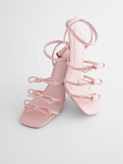 Pink Forever Comfort® Multi Bow Sandals - Image 6 of 8
