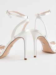 Elfenbein - Forever Comfort® Wedding Brautschuhe mit Schmetterlingverzierung und hohem Absatz - Bild 10 von 12