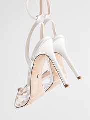 Elfenbein - Forever Comfort® Wedding Brautschuhe mit Schmetterlingverzierung und hohem Absatz - Bild 12 von 12