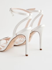 Elfenbein - Forever Comfort® Wedding Brautschuhe mit Schmetterlingverzierung und hohem Absatz - Bild 9 von 12