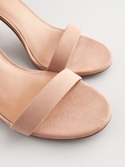 Blush Nude 1 Standard/Wide Fit Forever Comfort® Block Heel Sandals - Image 5 of 8