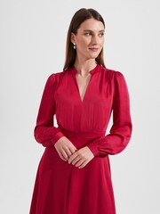 Hobbs Pink Petite Ivanna Dress - Image 3 of 4