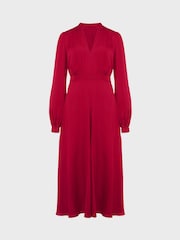Hobbs Pink Petite Ivanna Dress - Image 4 of 4