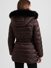 Hobbs Brown Harriet Puffer Jacket - Image 2 of 4