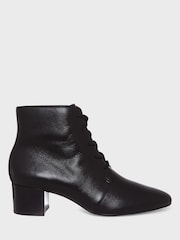 Hobbs Black Lace-Up Hetty Ankle Boots - Image 1 of 4