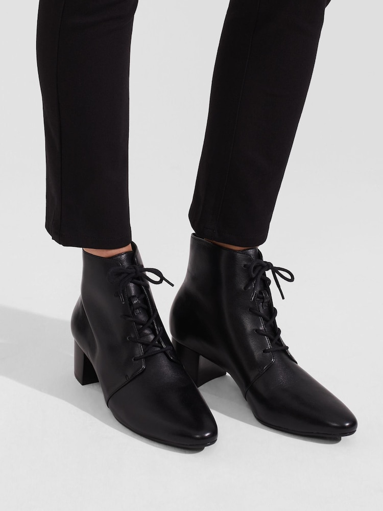 Hobbs Black Lace-Up Hetty Ankle Boots - Image 4 of 4