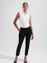 Hobbs Black Petite Charley Trousers - Image 1 of 4