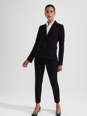Hobbs Black Petite Charley Trousers - Image 3 of 4