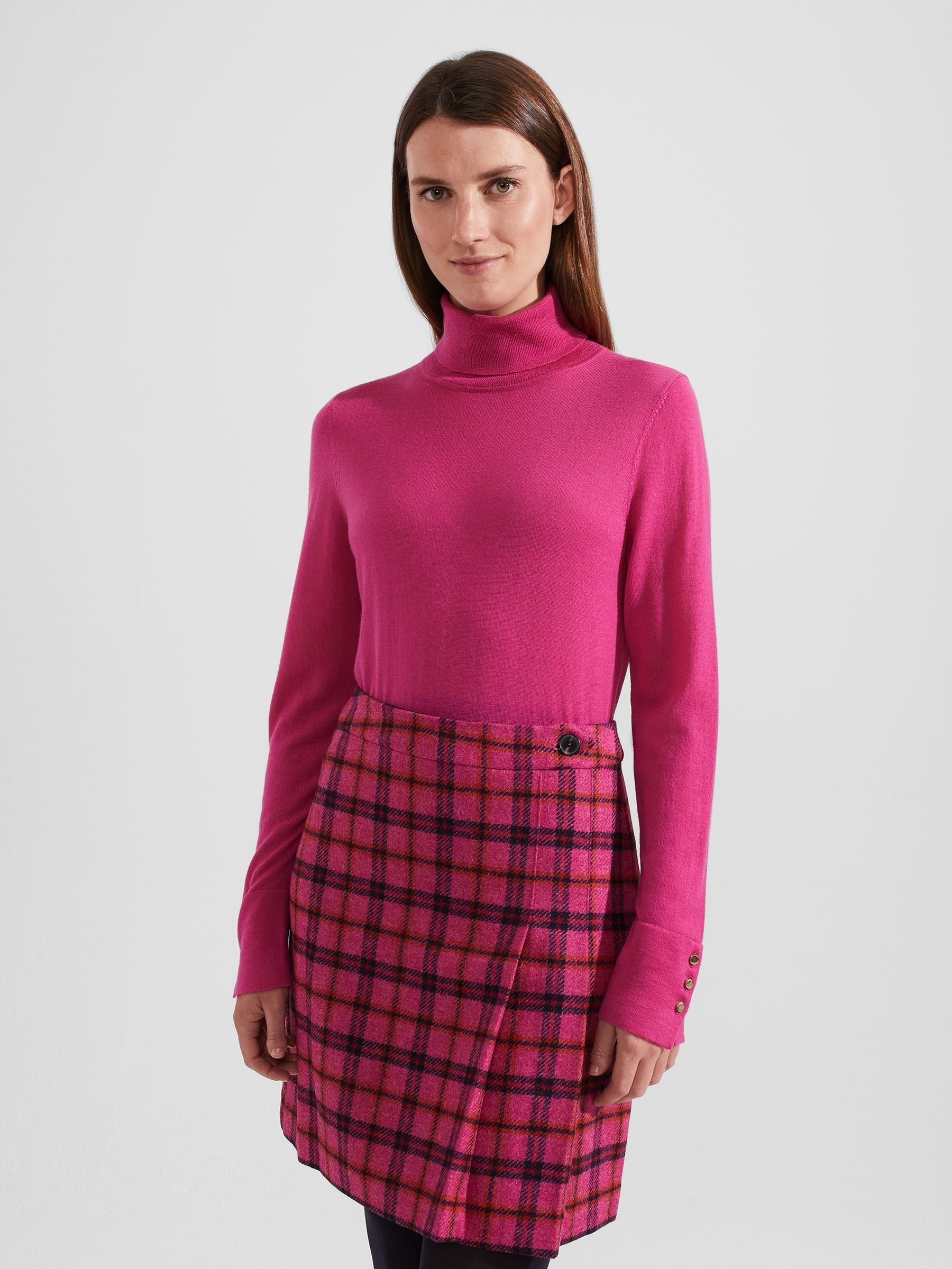 ホブズ HOBBS LARA ROLL NECK JUMPER （PINK） ホブズ HOBBS LARA ROLL NECK JUMPER （PINK）（ホブズ HOBBS