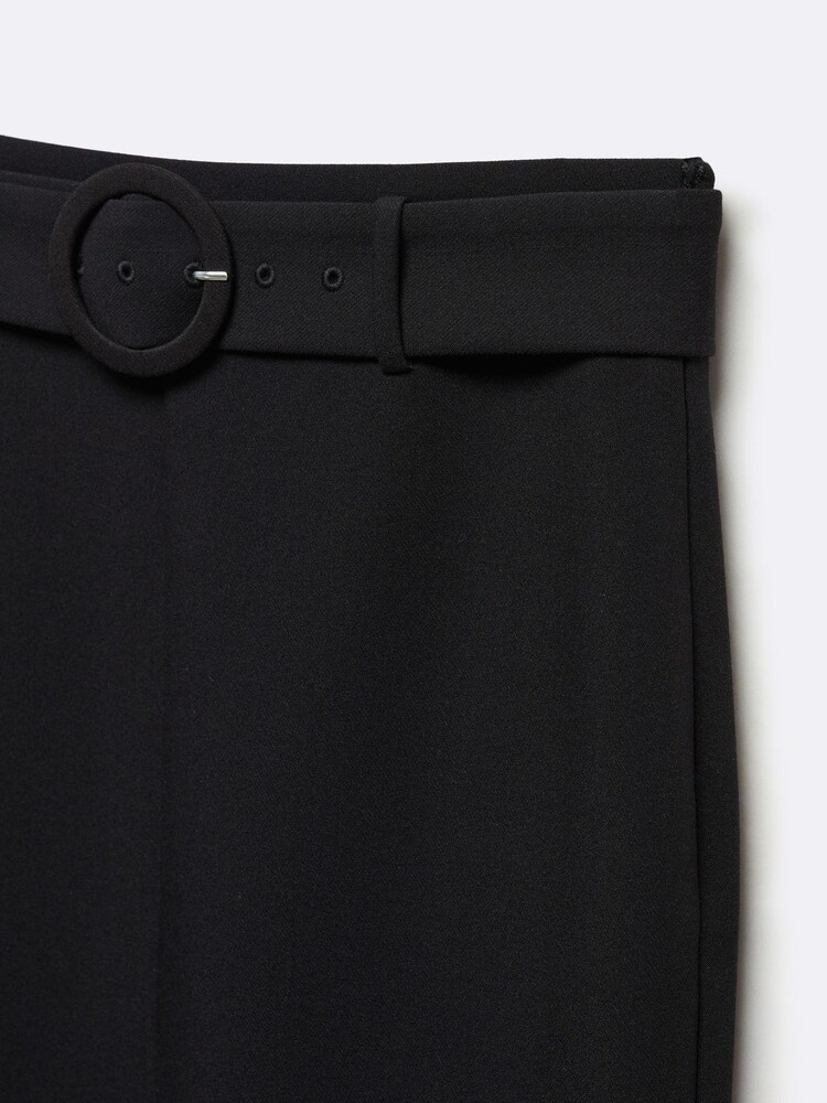 Mango Manuela Skirt with Slit and Belt - Image 6 of 6 Mango Manuela Skirt with Slit and Belt - Image 6 of 6