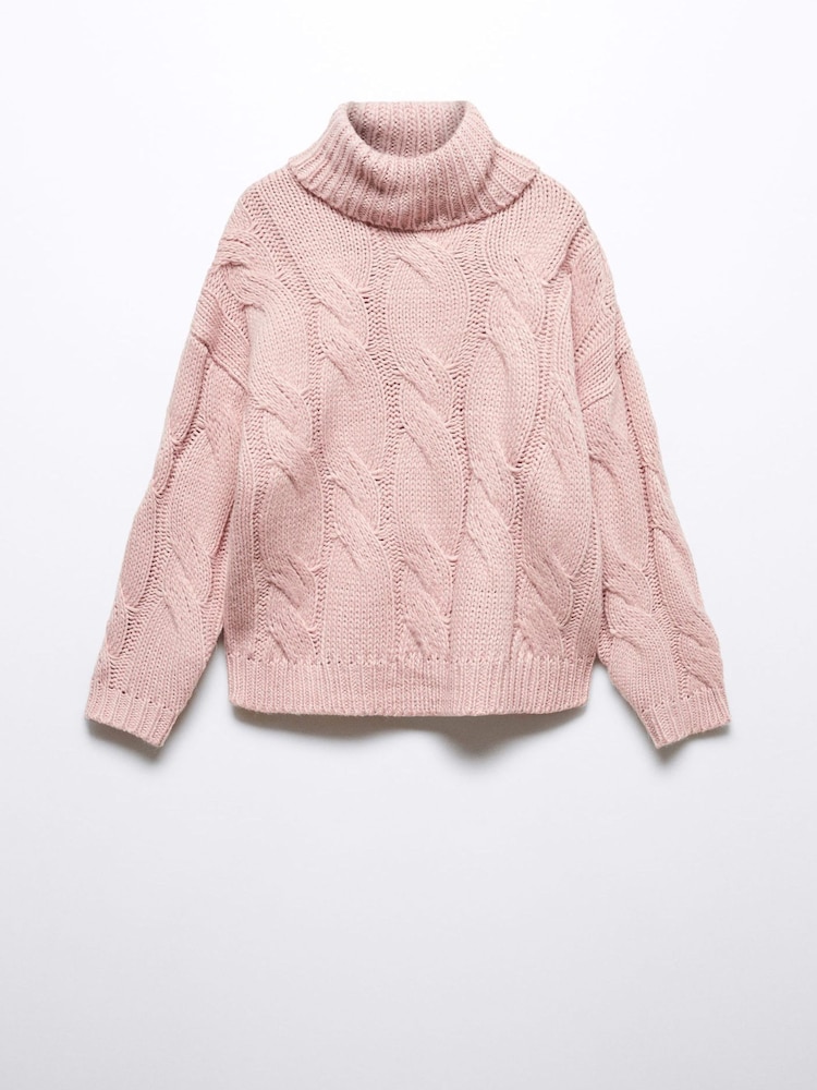 Mango Turtleneck Knit Sweater - Image 1 of 3
