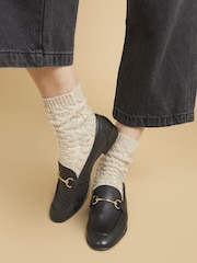 Jones Bootmaker Hana Loafer aus Leder, Schwarz - Bild 1 von 6