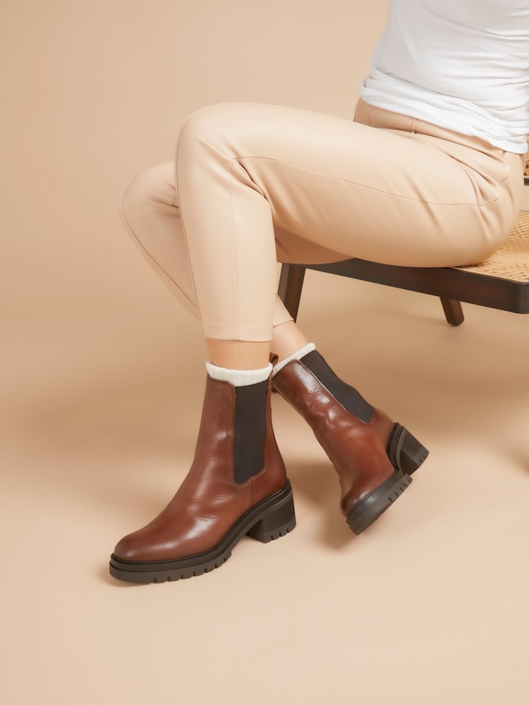 Jones Bootmaker Leather Chelsea Boots - Image 1 of 6