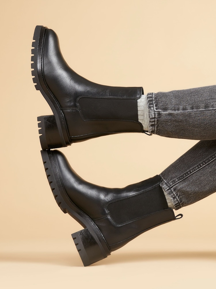 Jones Bootmaker Leather Chelsea Boots - Image 1 of 6