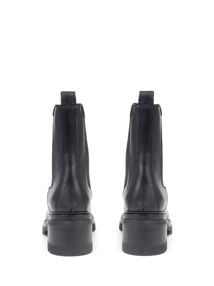 Jones Bootmaker Black Leather Chelsea Boots - Image 4 of 6
