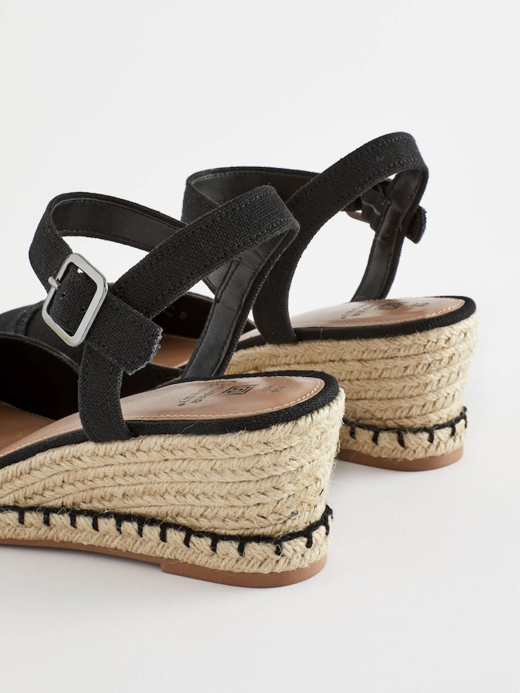 črna - Forever Comfort ojačana konica; kapica Closed Toe čevlji s polno peto - Slika 9 iz 9
