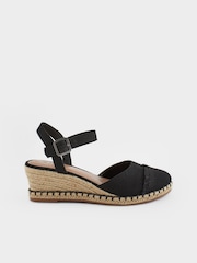 črna - Forever Comfort ojačana konica; kapica Closed Toe čevlji s polno peto - Slika 4 iz 9