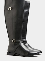 Long Tall Sally Leather Riding Boots - Image 2 of 4