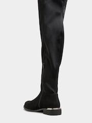 Long Tall Sally Black Stretch Boots - Image 3 of 4