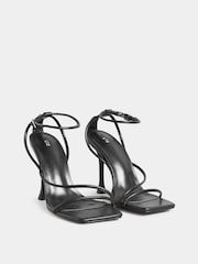 Long Tall Sally Black Asymetric High Heels - Image 2 of 5