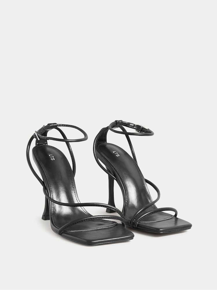 Long Tall Sally Black Asymetric High Heels - Image 2 of 5