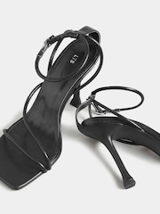 Long Tall Sally Black Asymetric High Heels - Image 4 of 5