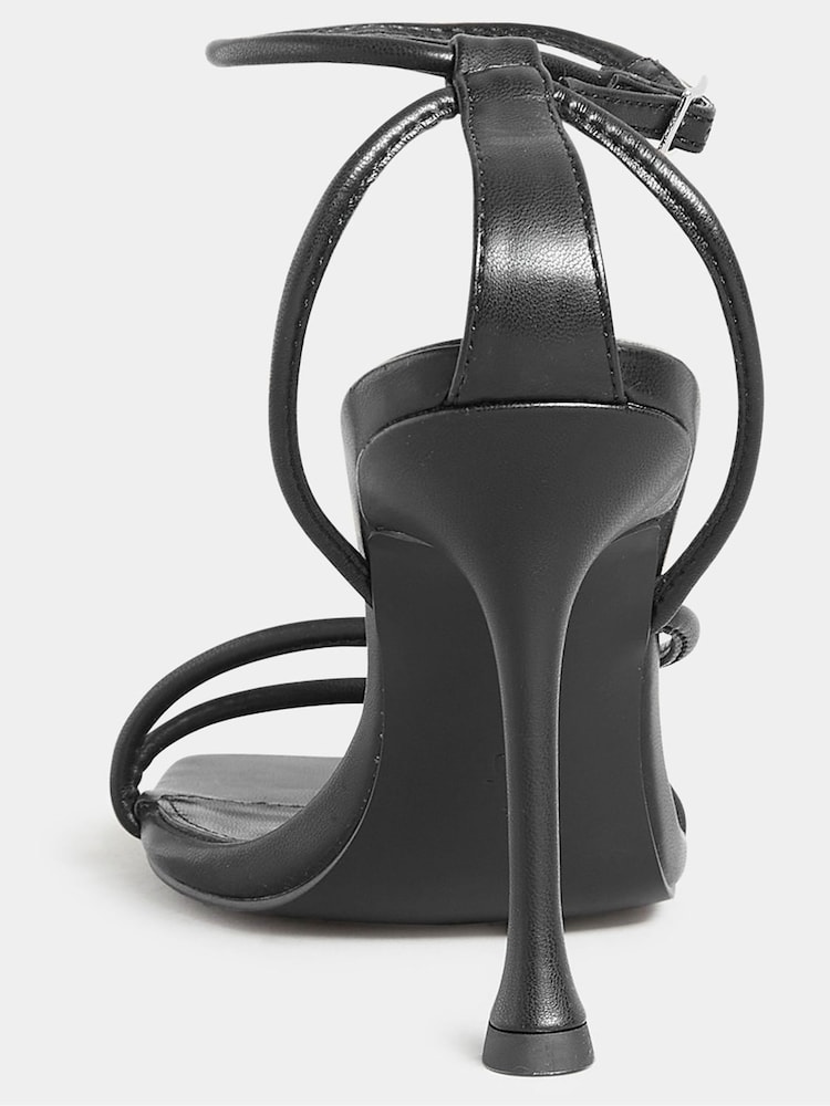 Long Tall Sally Black Asymetric High Heels - Image 5 of 5