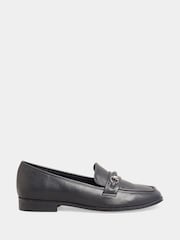 Long Tall Sally Black Saddle Loafers - Image 1 of 1