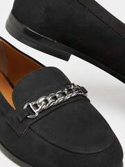 Long Tall Sally Black Chain Loafers - Image 5 of 5