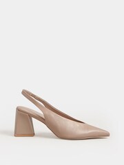 Long Tall Sally Nude Slingback Courts - Image 2 of 4