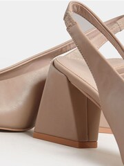 Long Tall Sally Nude Slingback Courts - Image 4 of 4