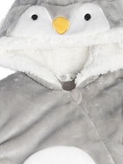 M&Co Grey Penguin Pramsuit - Image 3 of 3
