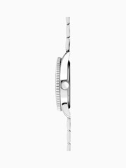 Sekonda Mens Silver Tone Ocean 43mm Analogue Watch With Case And Stainless Steel Bracelet With Blue Dial - Image 4 of 6