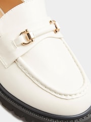 Yours Curve Natural Extra-Wide Fit Chunky Saddle Loafers - Image 5 of 5