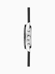 Sekonda Mens Circuit 39mm Analogue Black Watch With Silver Case And Silicone Strap With Dial - Image 4 of 6