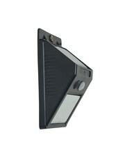 BHS Black Marley Solar LED Wall Light w PIR 6000k 230Lm - Image 4 of 4
