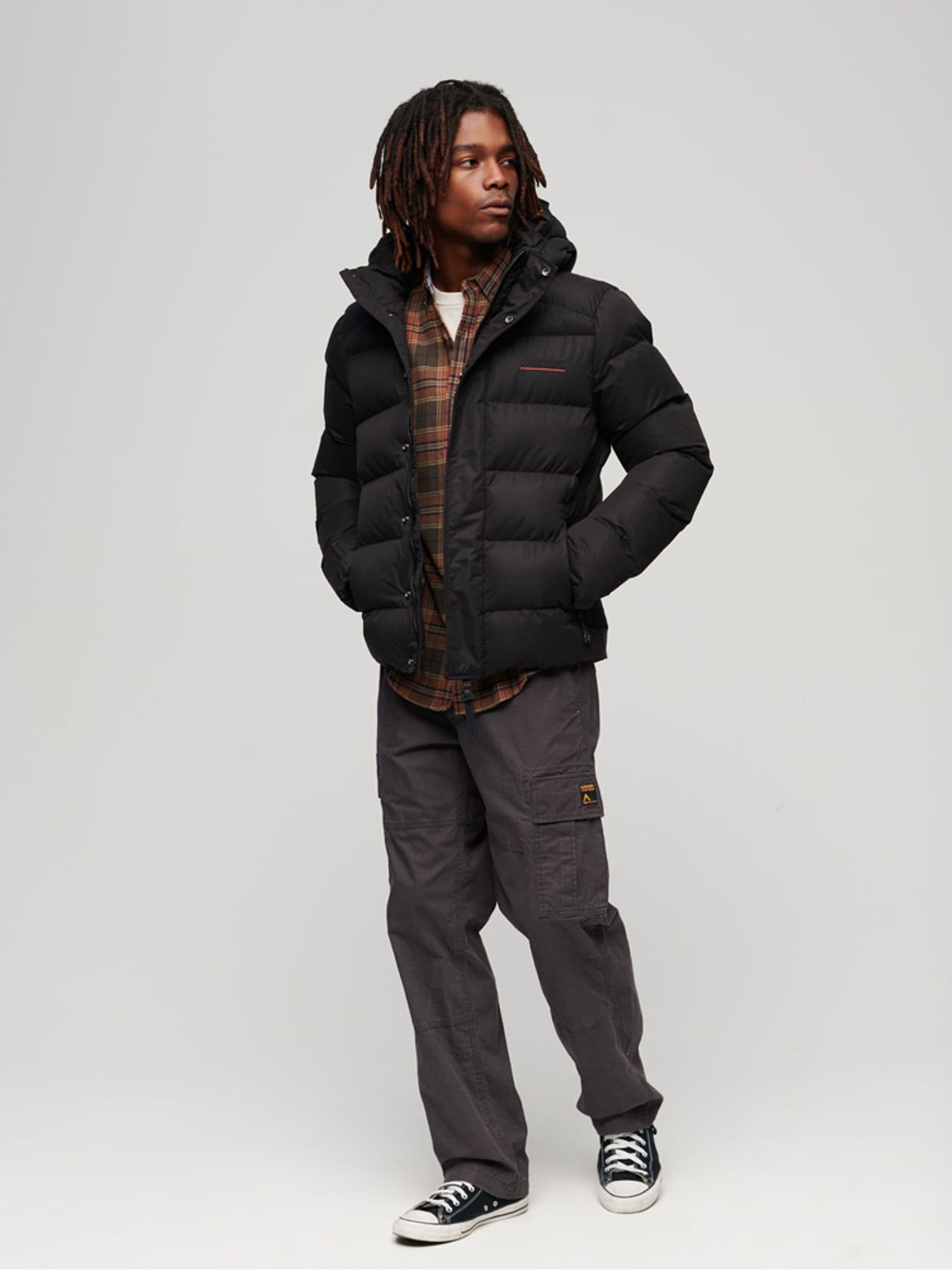 Superdry model microfibre jacket hot sale