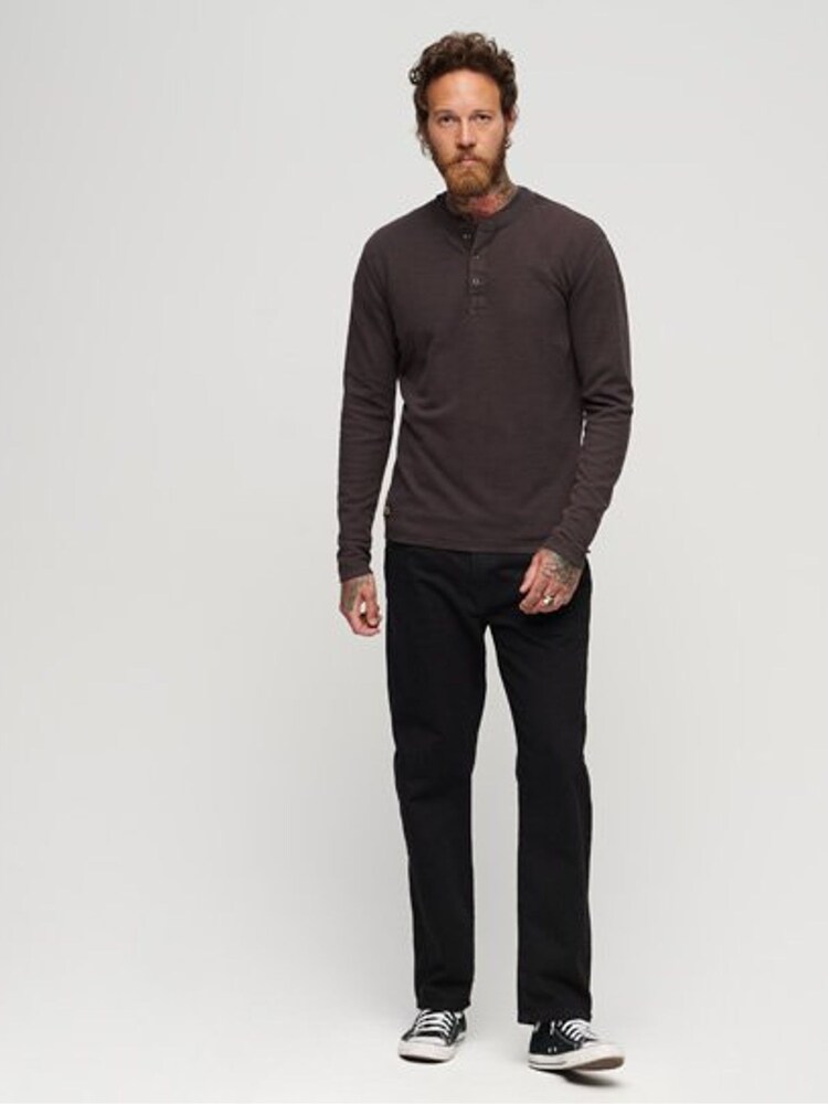 Superdry Brown Relaxed Fit 100% Cotton Trailsman Corduroy T-Shirt - Image 2 of 4
