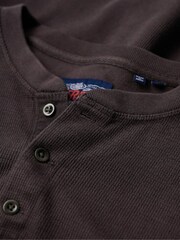Superdry Brown Relaxed Fit 100% Cotton Trailsman Corduroy T-Shirt - Image 4 of 4