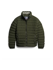 Superdry Green Fuji Printed Padded Jacket - Image 4 of 6
