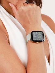 Radley Series Green 20 Smart Calling Watch with interchangeable Black Silicone and Eucalyptus Leather Straps RYS20-2126-SET - Image 2 of 4